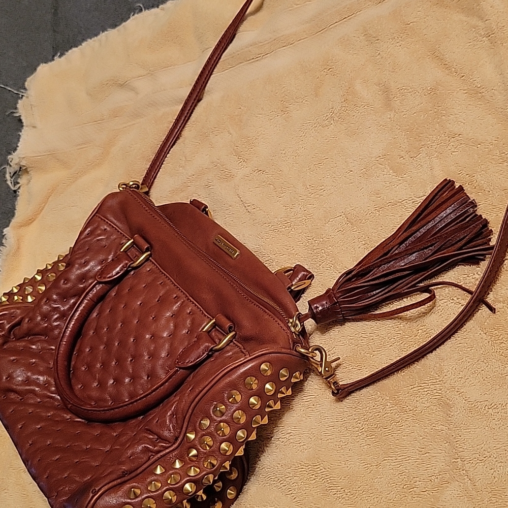 EUC Rebecca Minkoff satchel in excellent condition! Has a cheetah print interior - Picture 10 of 10